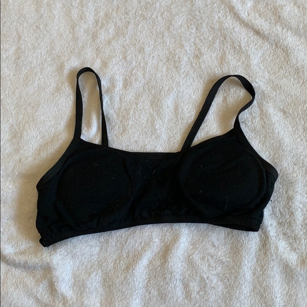 Black Bralette - S